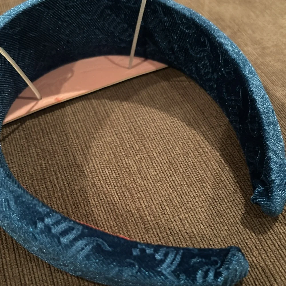 JUICY COUTURE Blue Velvet Headband